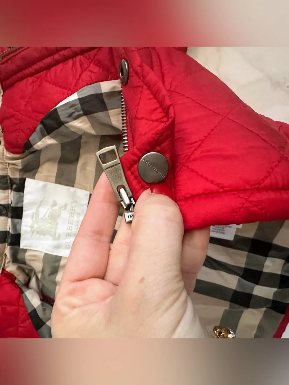 Burberry item description